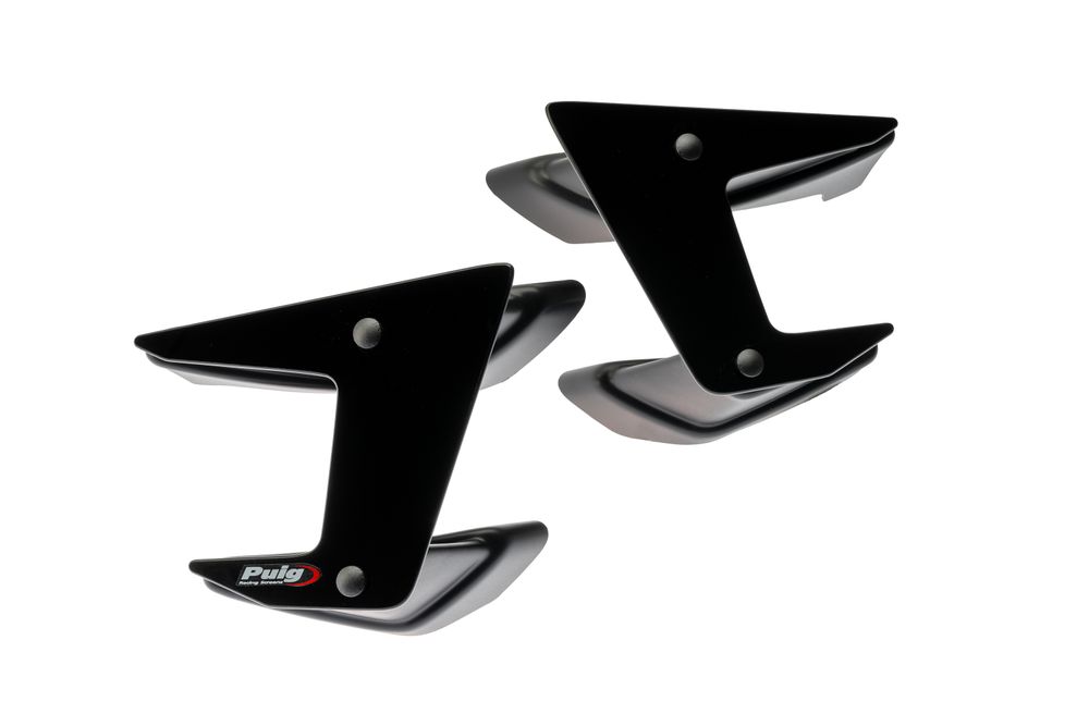 PUIG 20621N Naked Side Spoiler passend fuer YAMAHA MT-07 Schwarz
