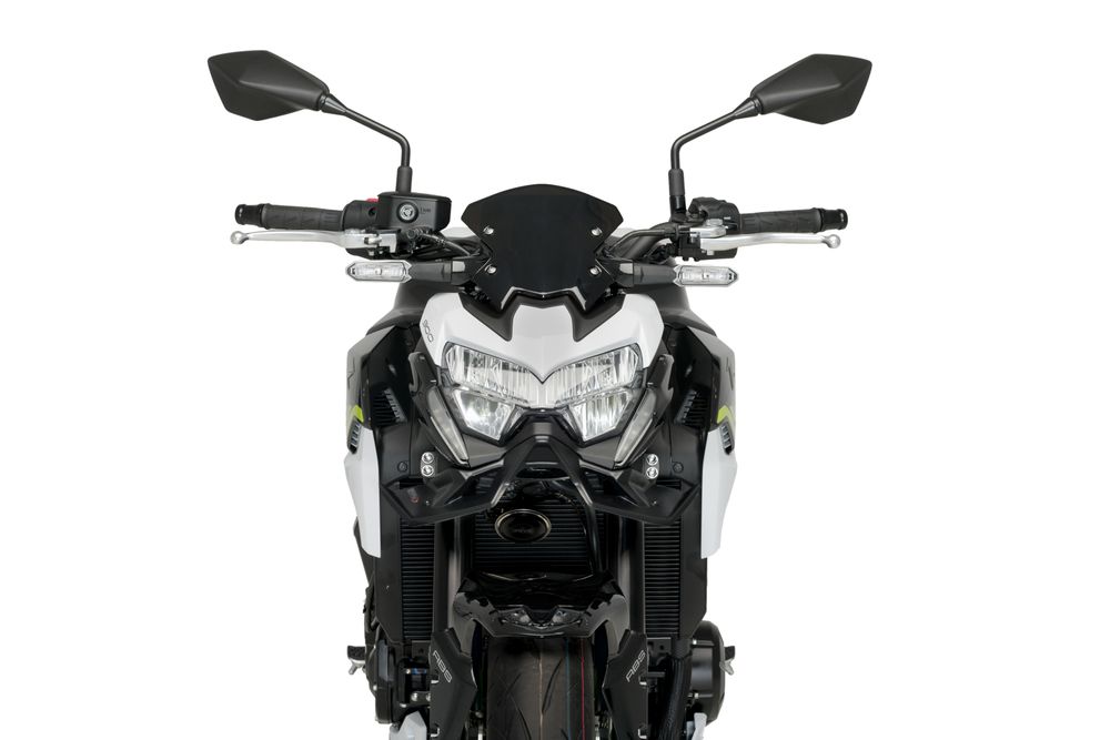 PUIG 20626J Naked Front Spoiler passend fuer KAWASAKI Z900SE Mattschwarz