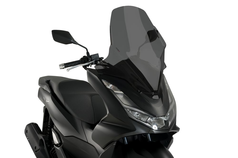 PUIG 20637F Windschutzscheibe V-Tech Line Touring passend fuer HONDA PCX 125 Stark getönt