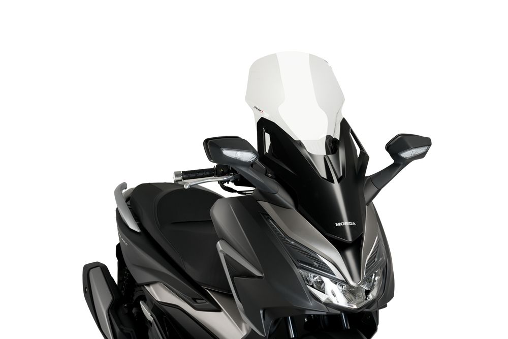 PUIG 20679W Windschutzscheibe V-Tech Line Touring passend fuer HONDA FORZA 125 Transparent