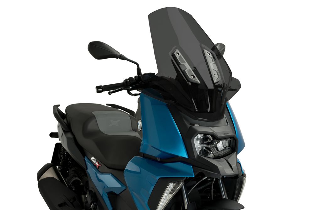 PUIG 20732F Windschutzscheibe V-Tech Line Touring passend fuer BMW C400X Stark getönt