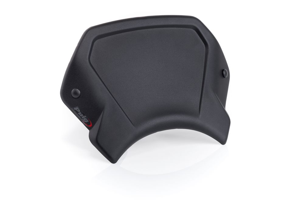 PUIG 20822N ALU Frontplatte passend fuer HONDA CMX 1100 REBEL Schwarz