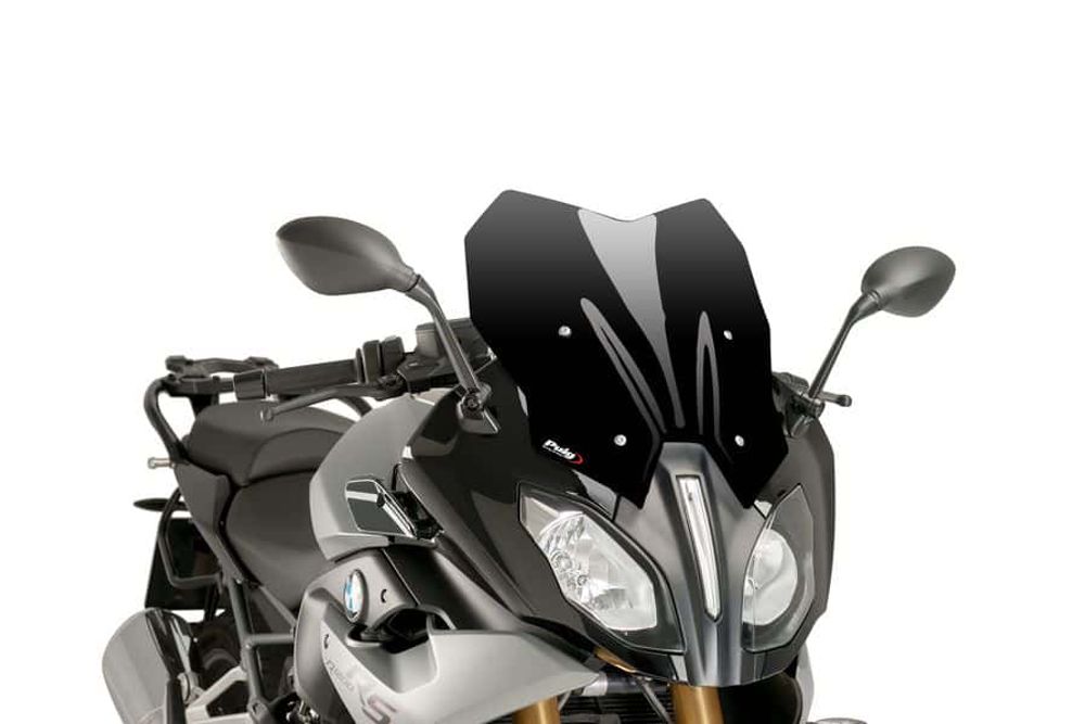 PUIG 7616N Tourenscheibe passend fuer BMW R1200RS Schwarz