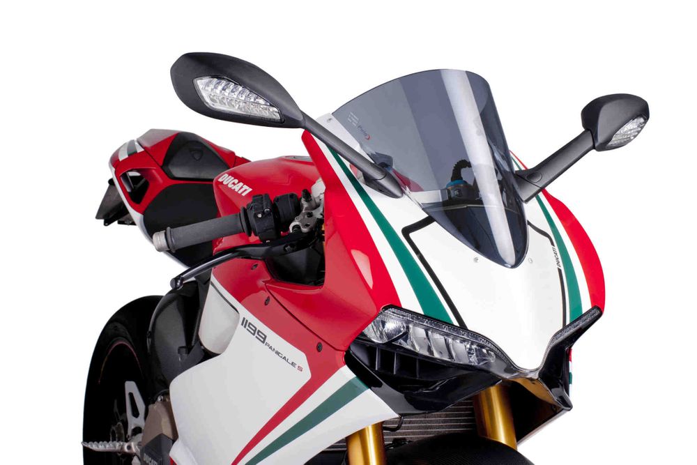 PUIG 5990H R-Racer Scheibe passend fuer DUCATI 1199 PANIGALE Getönt