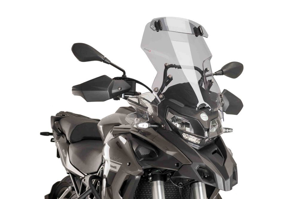 PUIG 9508H Tourenscheibe mit Spoilerscheibe passend fuer BENELLI TRK 502 Getönt
