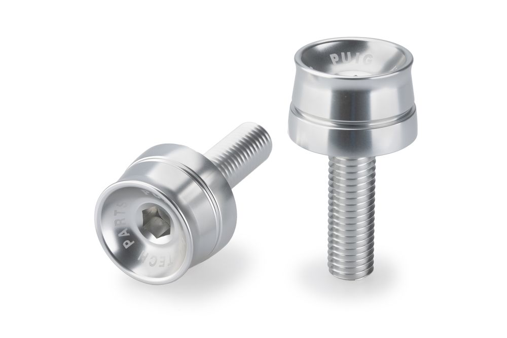 PUIG 21018P Lenkerenden Speed passend fuer BMW C400GT Silber
