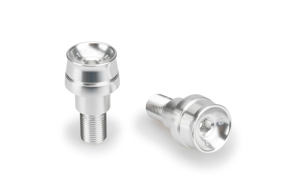 PUIG 21024P Lenkerenden Speed passend fuer YAMAHA XJR1300 Silber