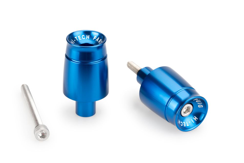 PUIG 21031A Lenkerenden Sport passend fuer KAWASAKI VERSYS-X 300 Blau