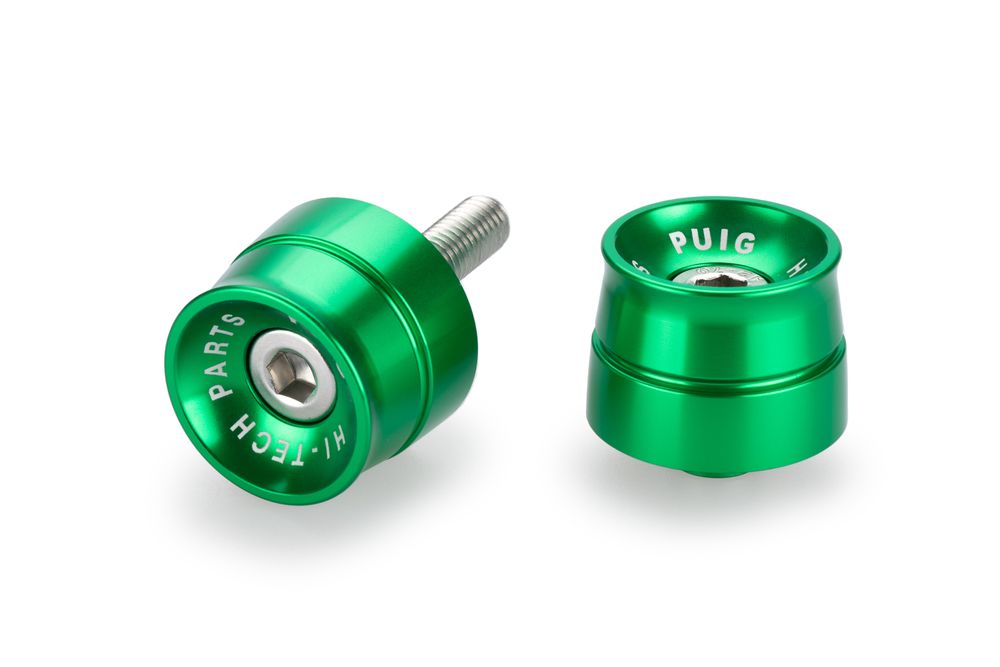 PUIG 21033V Lenkerenden Speed passend fuer YAMAHA MT-09 TRACER Grün