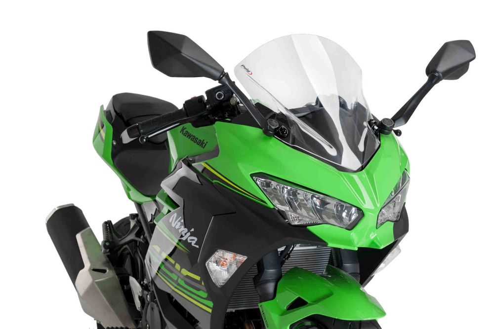 PUIG 9976W Z-Racing Scheibe passend fuer KAWASAKI NINJA 400 Transparent