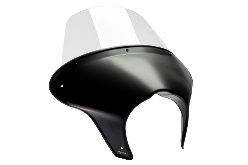PUIG 21076W Touring Batwing SML passend fuer KAWASAKI VULCAN S Transparent