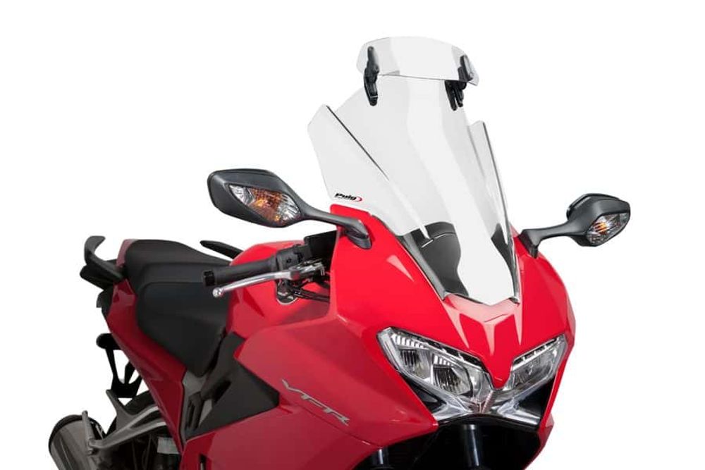 PUIG 6319W Spoilerscheibe Clip-on passend fuer HONDA CB1300S Transparent