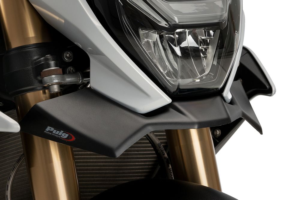 PUIG 21135J Naked Front Spoiler passend fuer BMW S1000R Mattschwarz