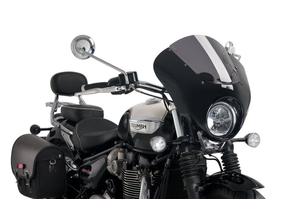 PUIG 21115F Dark Night passend fuer TRIUMPH BONNEVILLE SPEEDMASTER Stark getönt
