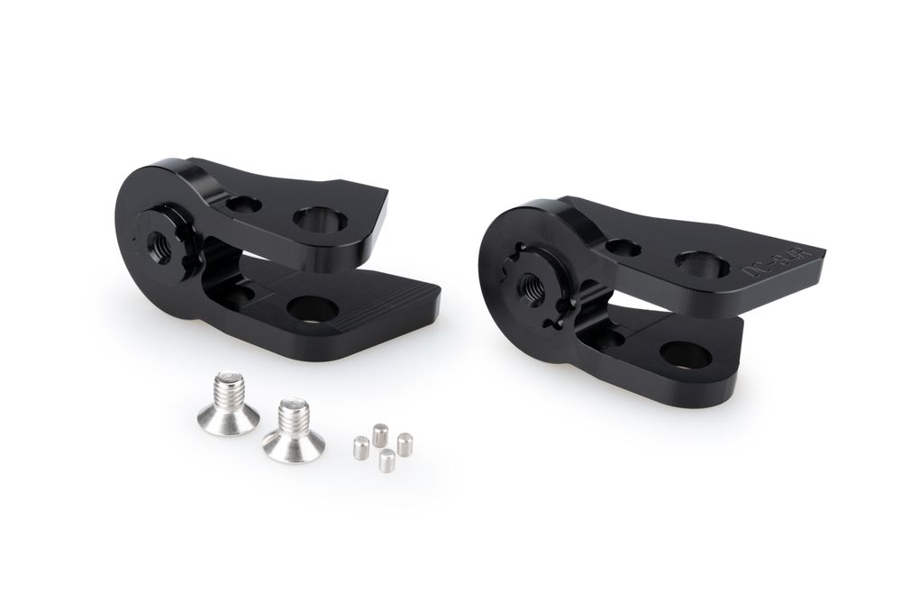 PUIG 21231N Vintage Fußrasten passend fuer HONDA NT1100 Schwarz