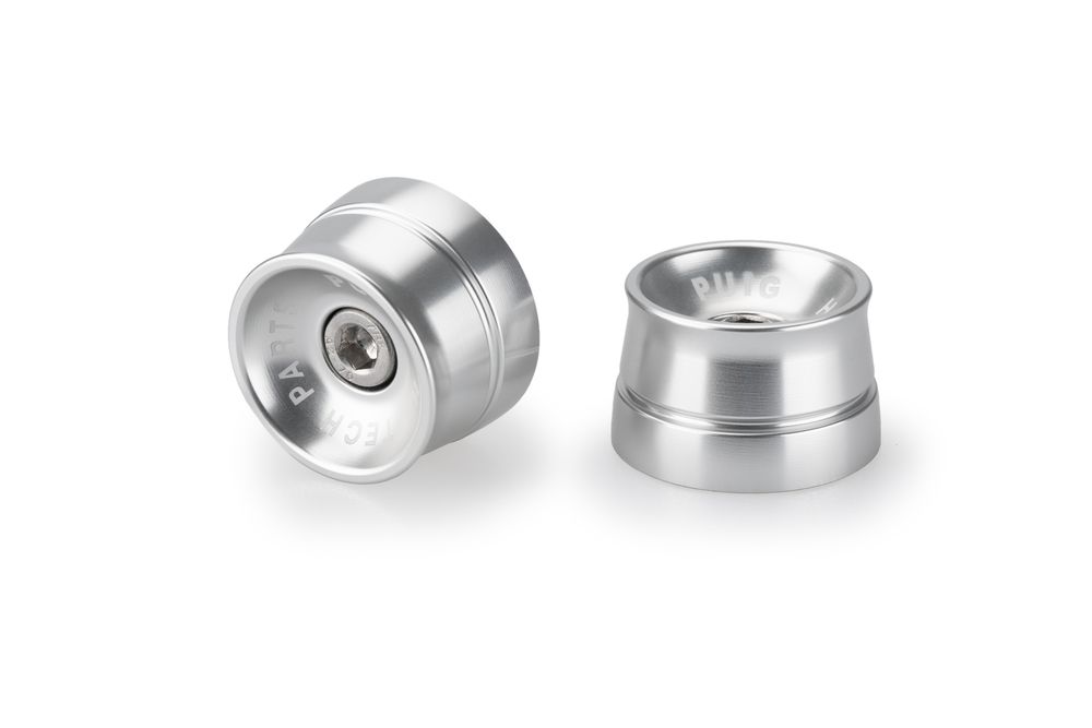 PUIG 21035P Lenkerenden Sport passend fuer VESPA GTS 300 Silber