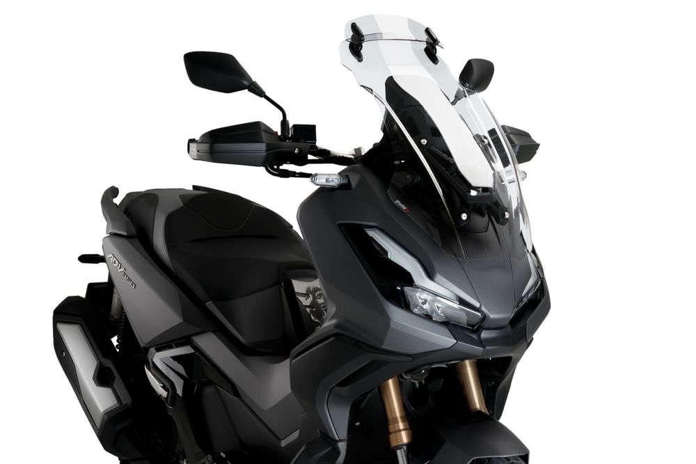 PUIG 21265W Tourenscheibe mit Spoilerscheibe passend fuer HONDA ADV 350 Transparent
