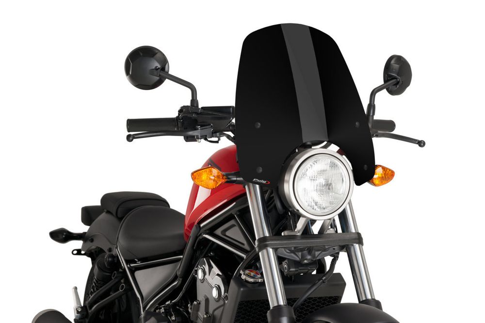 PUIG 9462N New Generation Touring passend fuer HONDA CMX 500 REBEL Schwarz