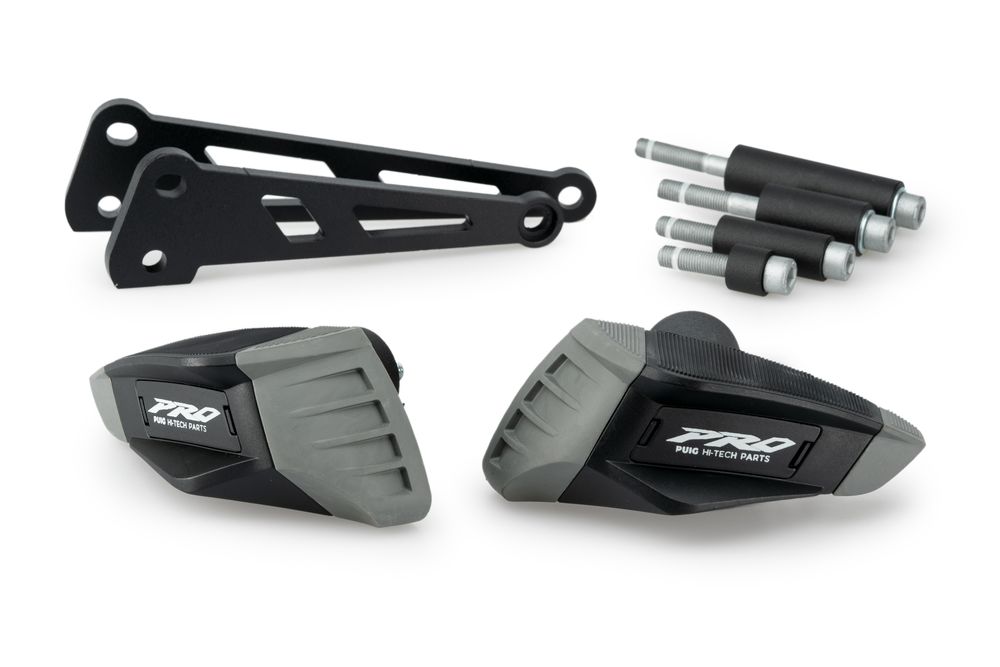 PUIG 21313N Sturzpads PRO 2.0 passend fuer KAWASAKI Z900 Schwarz