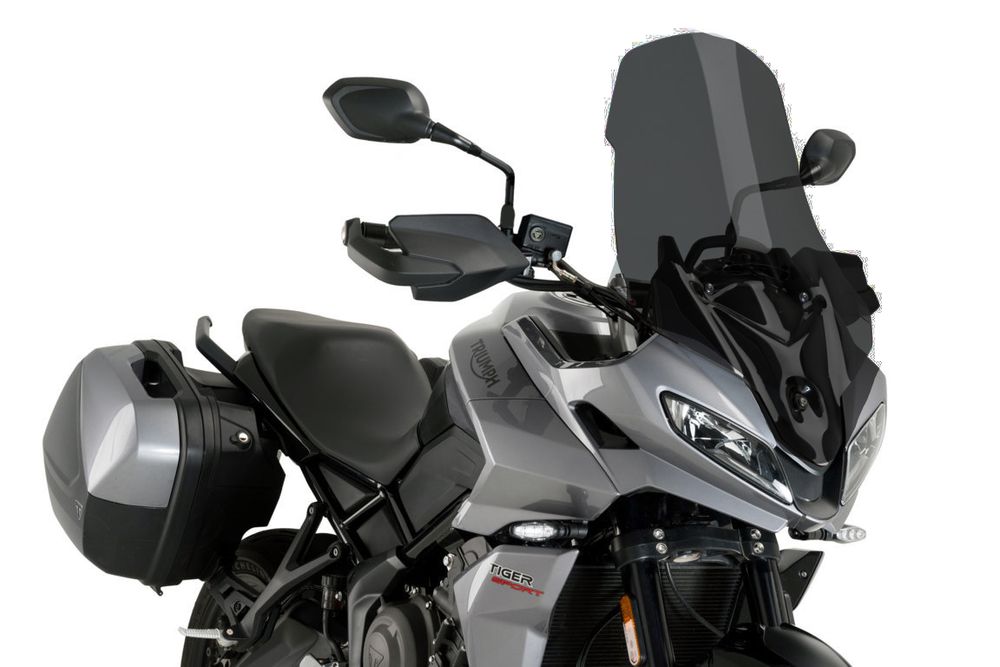 PUIG 21317F Tourenscheibe passend fuer TRIUMPH TIGER SPORT 660 Stark getönt