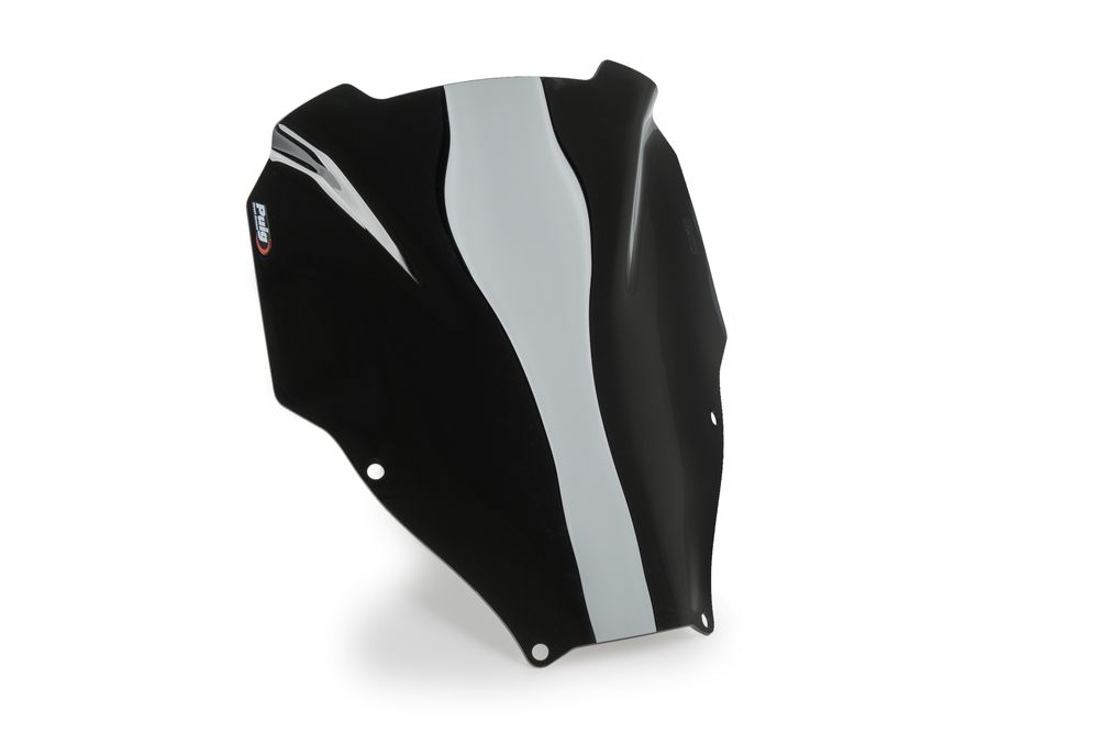 PUIG 21320N Windschutzscheibe V-Tech Line Sport passend fuer HONDA FORZA 125 Schwarz