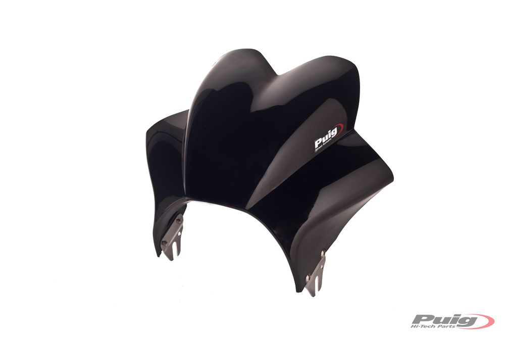 PUIG 4114N Wave passend fuer SUZUKI GSF650 BANDIT Schwarz