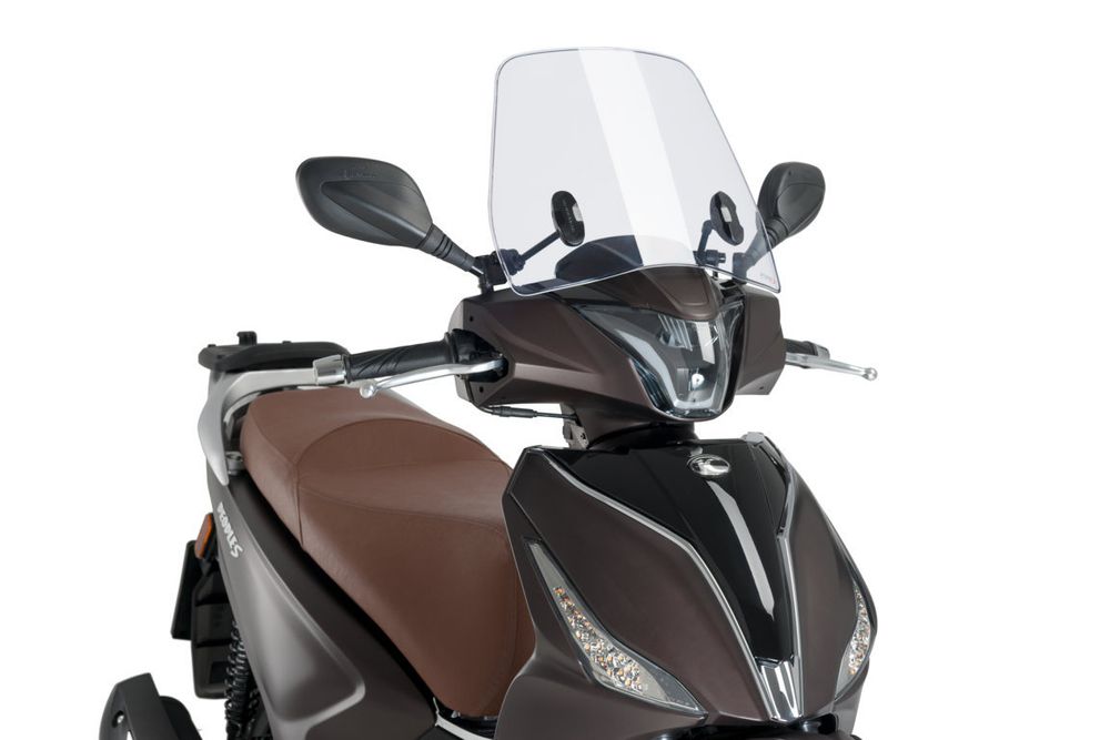 PUIG 2884W Rollerscheibe Trafic passend fuer KYMCO PEOPLE S 125 Transparent