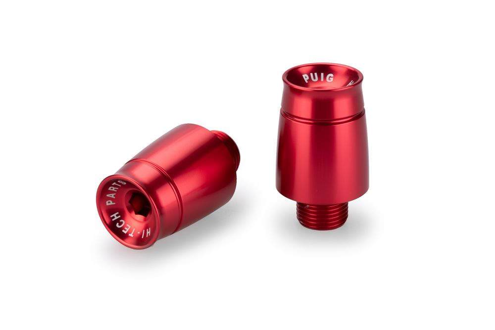 PUIG 21358R Lenkerenden Sport passend fuer APRILIA RSV4 FACTORY Rot