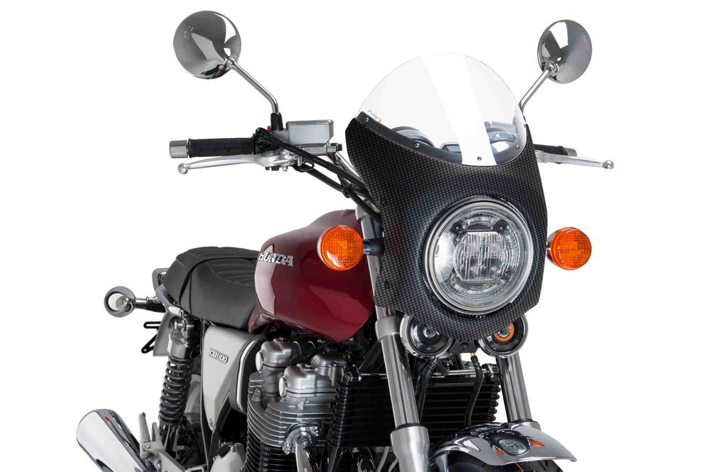 PUIG 9515W Retro-Verkleidungscheibe passend fuer HONDA CB1100 Transparent