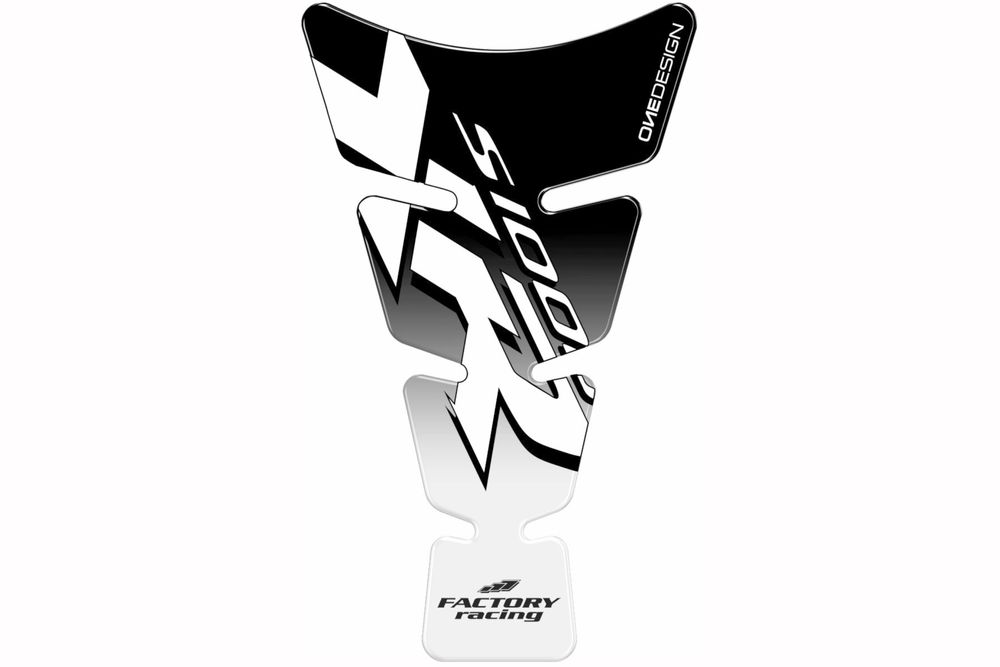PUIG 21420N Spirit Tankprotektor passend fuer BMW S1000 XR Schwarz