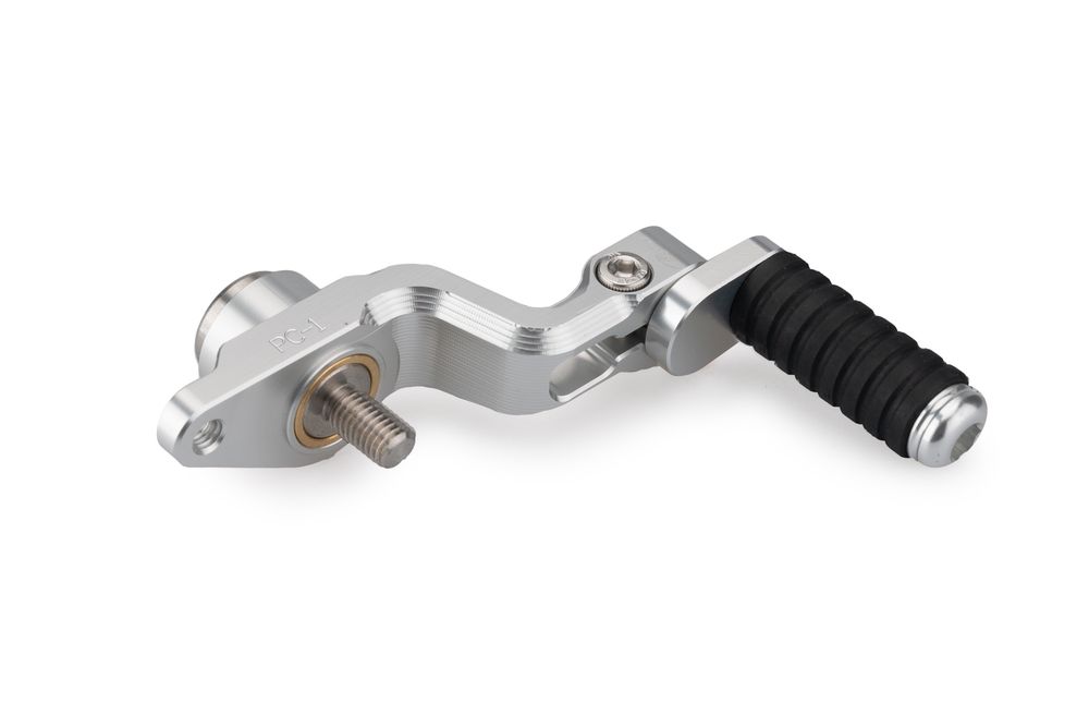 PUIG 21469P Verstellbares Gangschaltpedal passend fuer YAMAHA MT-09 SP Silber