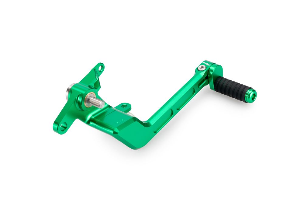 PUIG 21470V Verstellbares Bremsfusspedal passend fuer YAMAHA MT-09 SP Grün
