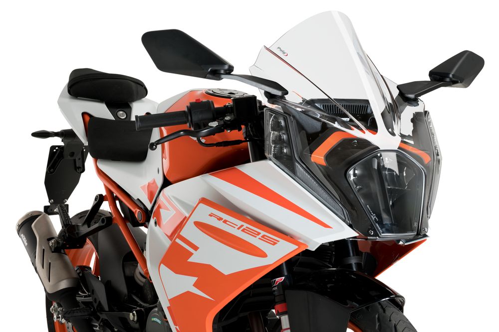 PUIG 21476W Z-Racing Scheibe passend fuer KTM RC125 Transparent