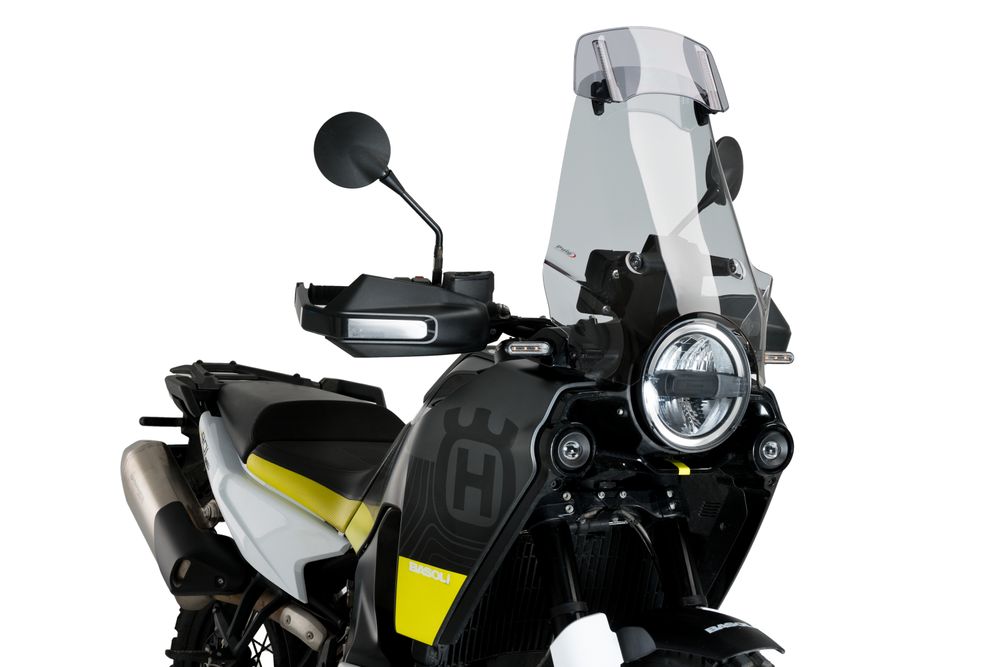 PUIG 21483H Tourenscheibe mit Spoilerscheibe passend fuer HUSQVARNA NORDEN 901 Getönt