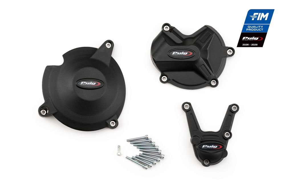 PUIG 21502N Motorschutzhauben Track für Championship passend fuer BMW S1000R Schwarz