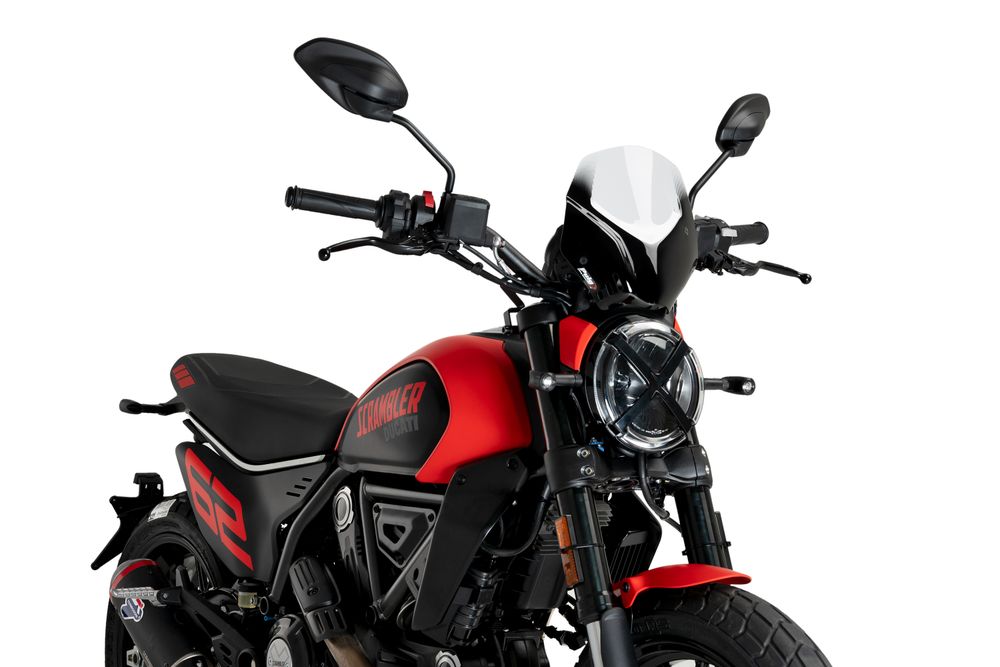 PUIG 21580W New Generation Sport passend fuer DUCATI SCRAMBLER ICON Transparent