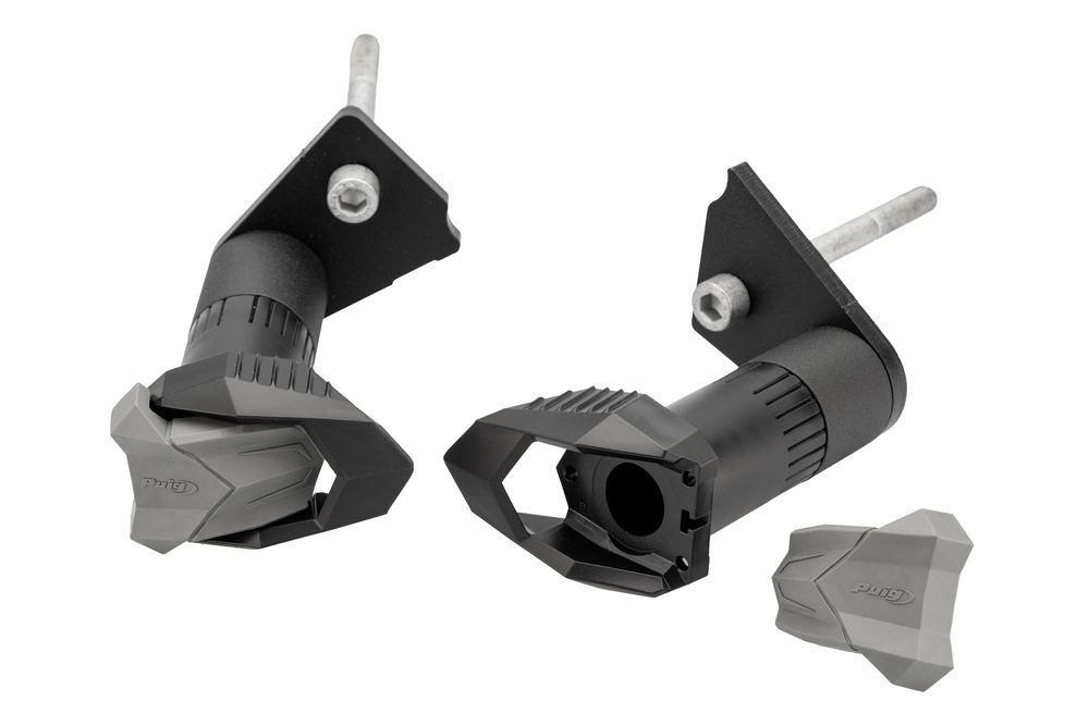 PUIG 21601N Sturzpads R19 passend fuer CFMOTO 650 NK Schwarz