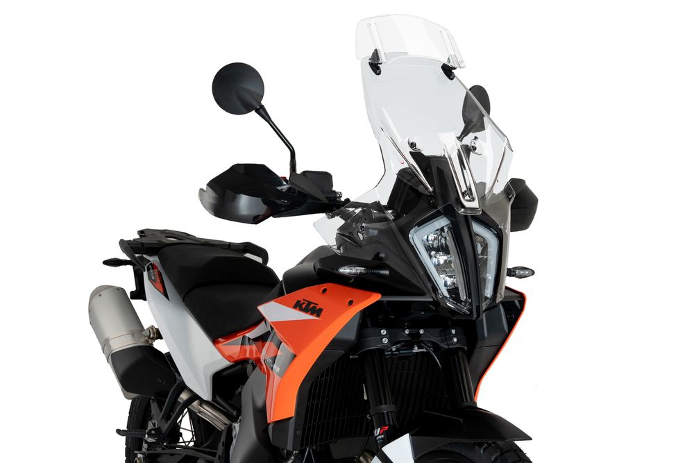 PUIG 21612W Tourenscheibe mit Spoilerscheibe passend fuer KTM 890 ADVENTURE Transparent