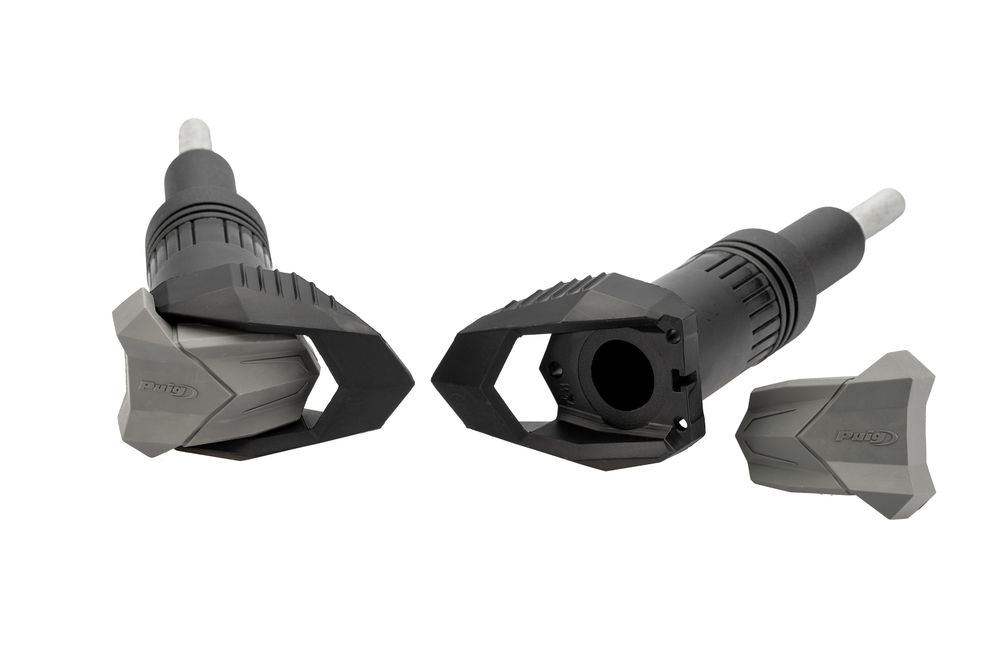 PUIG 21621N Sturzpads R19 passend fuer SUZUKI GSX-8S Schwarz