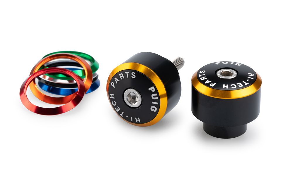 PUIG 21669N Balance Lenkerenden passend fuer HONDA XL750 TRANSALP Schwarz