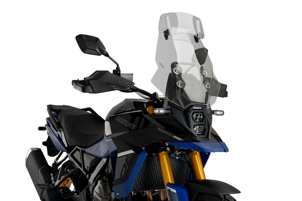 PUIG 21688H Tourenscheibe mit Spoilerscheibe passend fuer SUZUKI DL800 V-STROM DE Getönt