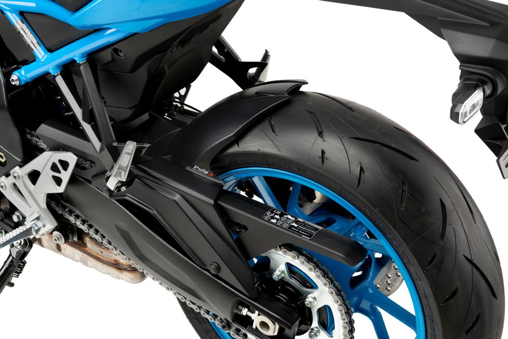 PUIG 21699J Hinterradabdeckungen passend fuer SUZUKI GSX-8S Mattschwarz