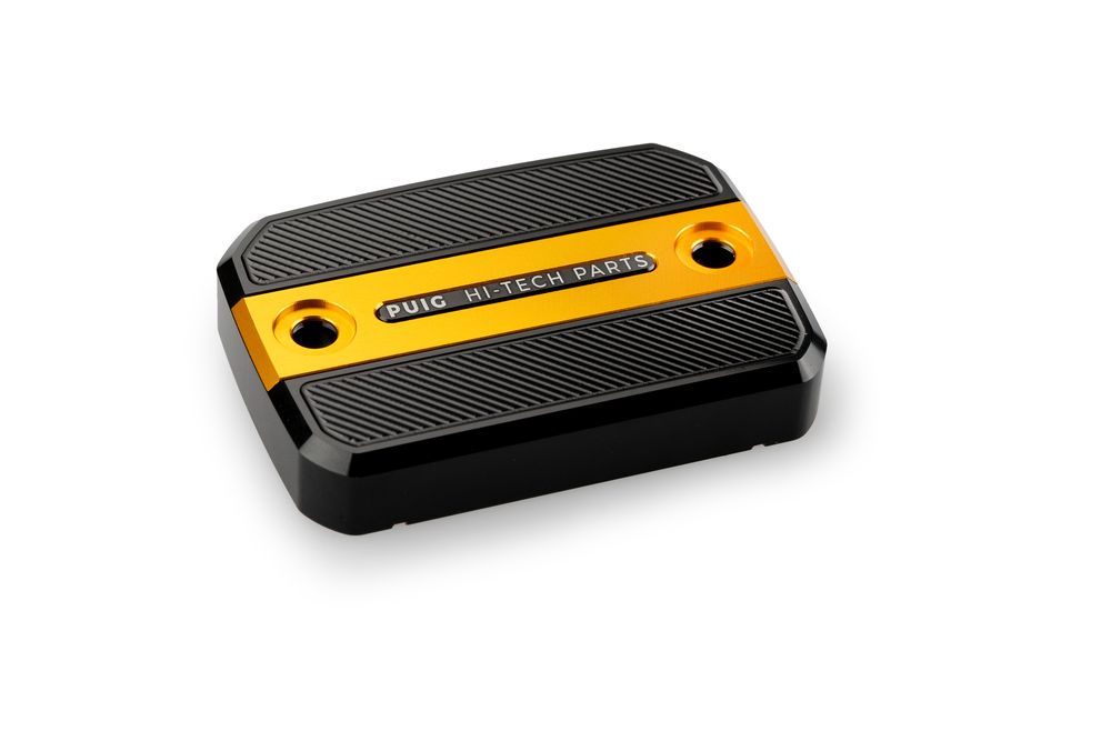 PUIG 21716O Vorderer Bremsflüssigkeitsbehälterdeckel passend fuer DUCATI SCRAMBLER FULL THROTTLE Gold