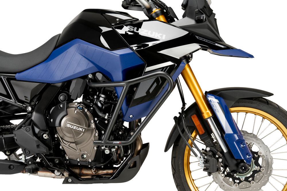 PUIG 21719N Sturzbügel passend fuer SUZUKI DL800 V-STROM DE Schwarz