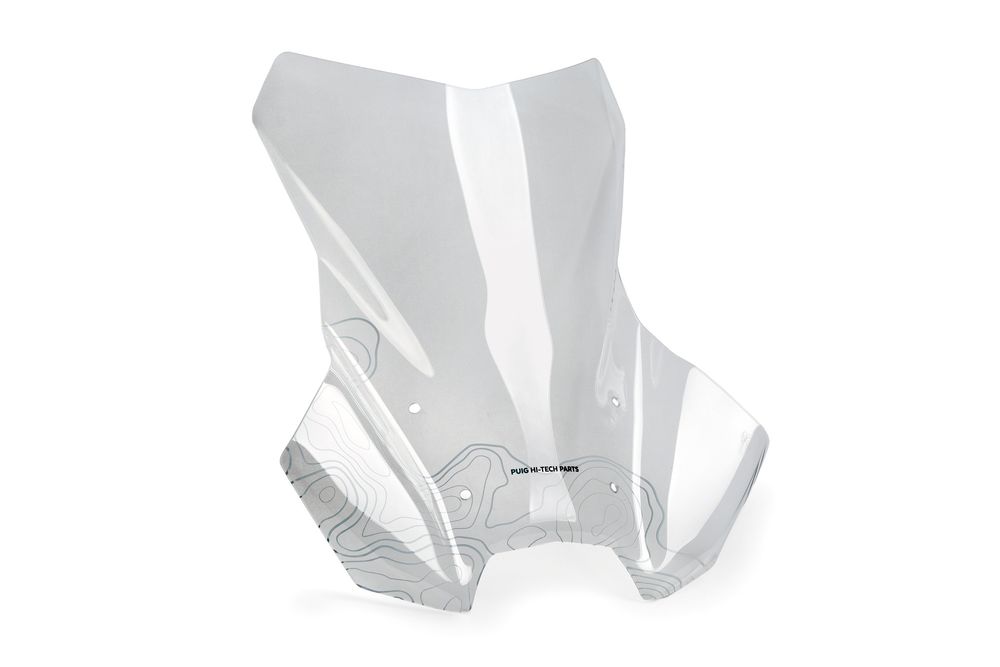 PUIG 21795S Tourenscheibe Plus passend fuer BMW R1300GS Graphics