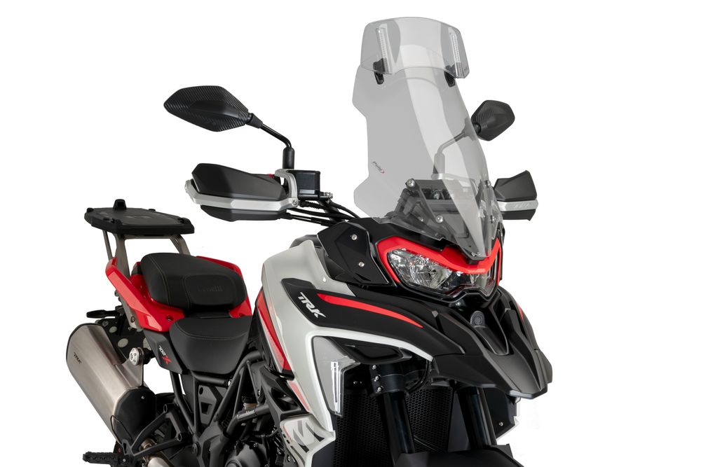 PUIG 21800H Tourenscheibe mit Spoilerscheibe passend fuer BENELLI TRK 702 Getönt