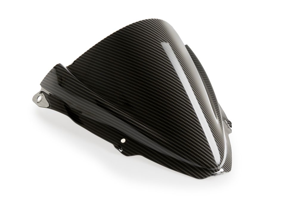 PUIG 21831C Z-Racing Scheibe passend fuer KAWASAKI ZX-6R NINJA Carbon look