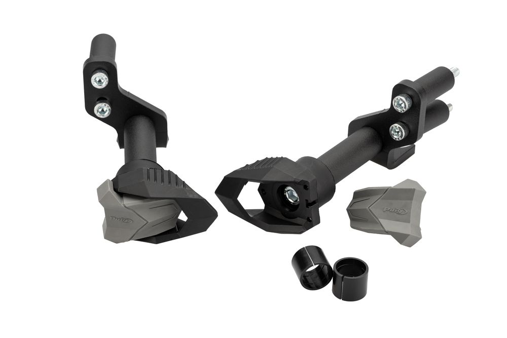 PUIG 21863N Sturzpads R19 passend fuer KAWASAKI NINJA E-1 Schwarz