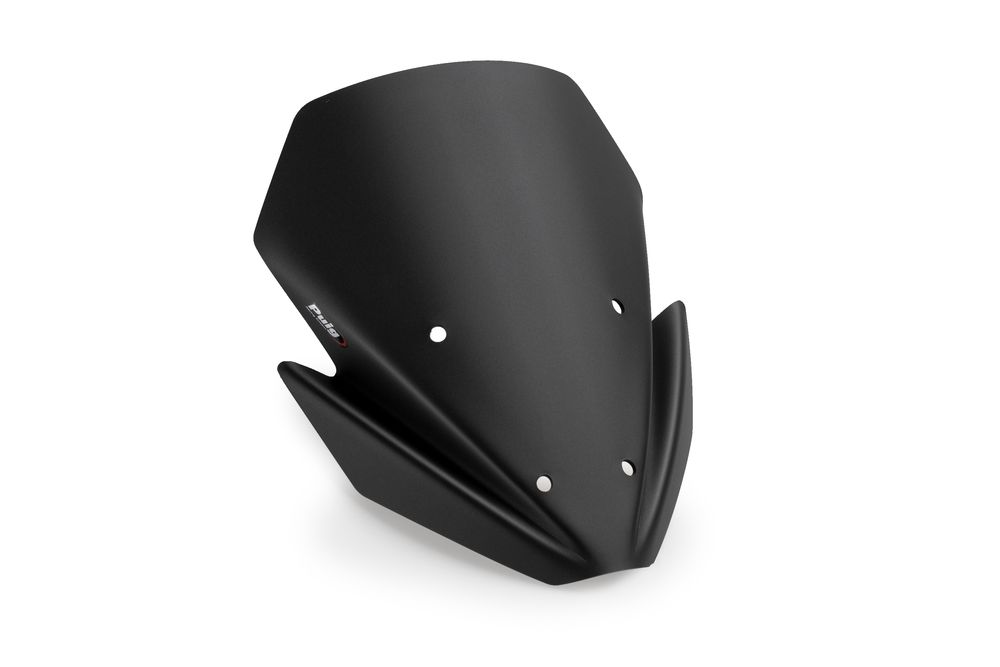 PUIG 21867J New Generation Sport passend fuer CFMOTO 800 NK SPORT Mattschwarz