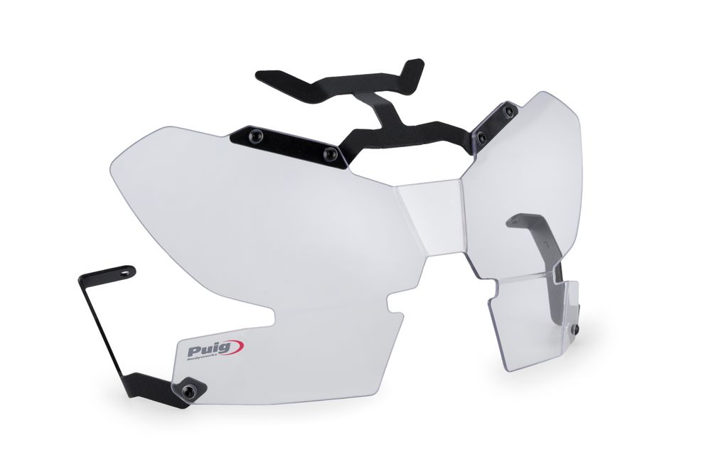 PUIG 21904W Scheinwerferschutz passend fuer HONDA CRF1100L AFRICA TWIN Transparent
